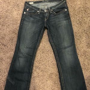 Big Star dark boot leg jean